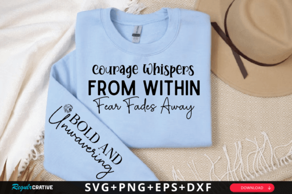 Courage Whispers from Within Fear SVG Review