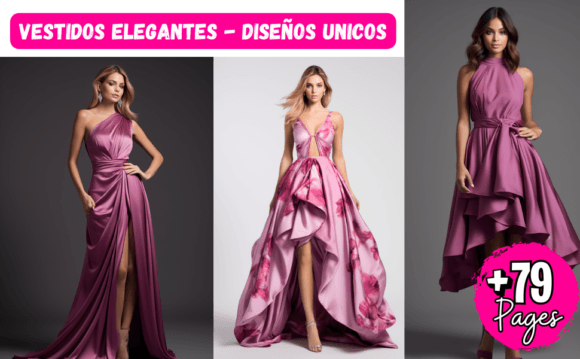 Elegant Dress Graphics for Unique Branding