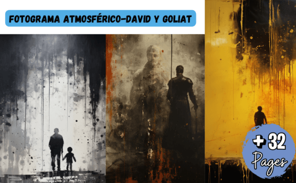 FOTOGRAMA ATMOSFÉRICO DAVID Y GOLIAT: A Graphic Treasure for Local Brands