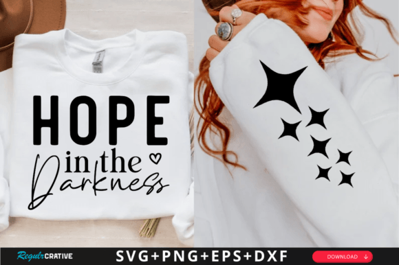 Hope in the Darkness: A Versatile T-Shirt and Graphics Design