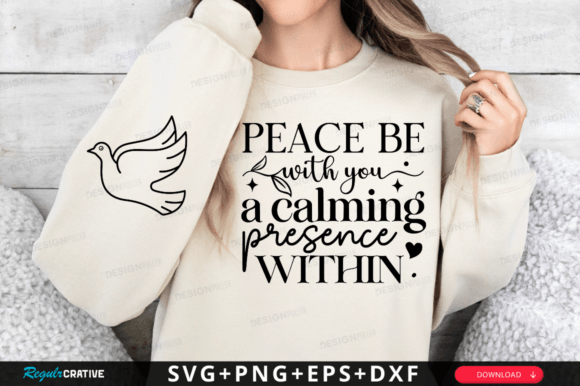 Peace Be with You: A Versatile T-Shirt Design SVG