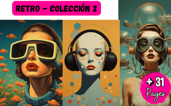 RETRO-COLECCIÓN 2: A Versatile Graphics and Illustrations Kit